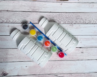 Prime bottle moulds  - Activity set - Room decoration - Childrens Gifts - Gifts - Paintable - Painting - Prime Painting - Prime Gift - Prime