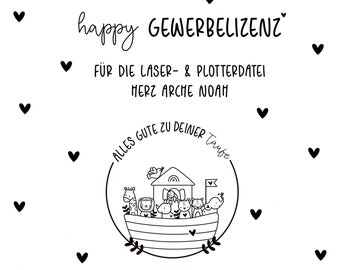 Happy Gewerbelizenz für die Datei Herz Arche Noah als Pdf