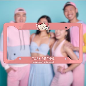 Bts ナンバープレートフレーム、Bts カーアクセサリー、Kpop カーアクセサリー、Kpop ナンバープレートフレーム、かわいいナンバーフレーム、車用 Bts ギフト