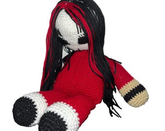 Muñeca de crochet de Joey Jordison de Slipknot