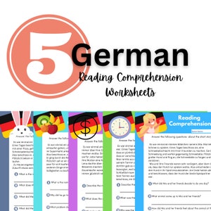 Learn German, Teacher Resource, Foreign Language, German Worksheet, Printable Download