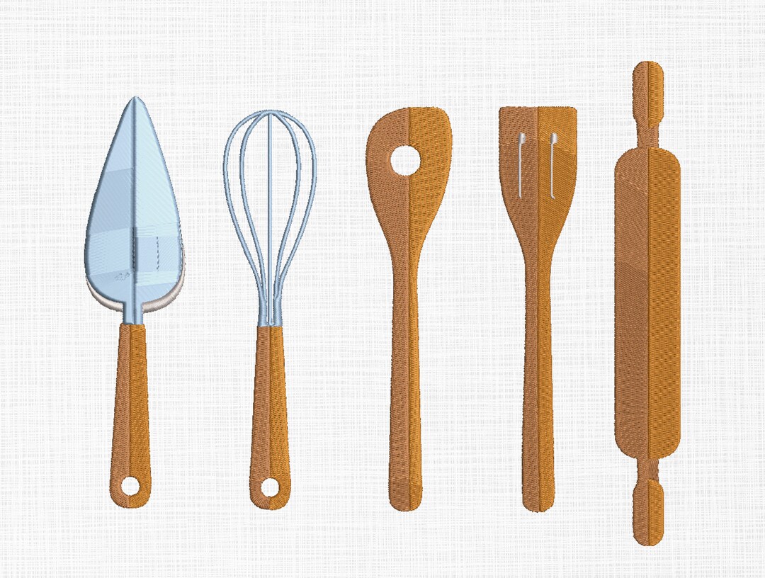 Kitchen Machine Embroidery Design Whist Embroidery Kitchen Etsy