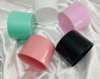 Glass Candle Containers | Empty Glass Jars for DIY Candles | Refillable Candle Jars