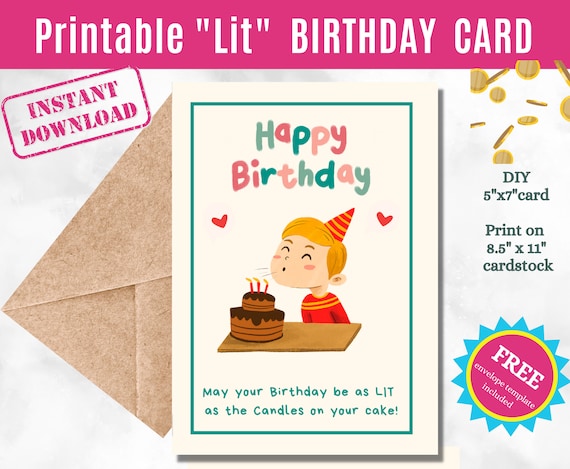 Funny Birthday Cards For Kids Free Printable