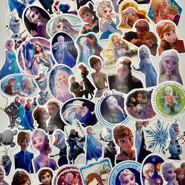 Frozen Stickers Etsy UK