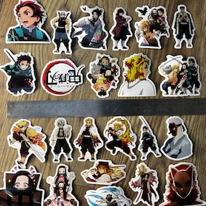 25/50 DemonSlayer // Anime // Pegatinas geniales // Artísticas // Pegatinas interesantes // Pegatinas de vinilo // 89
