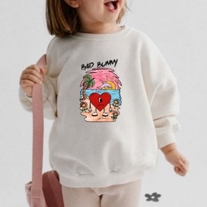 Kids Bad Bunny Sweatshirt, Conejo Malo Sweater, Un Verano Sin Ti