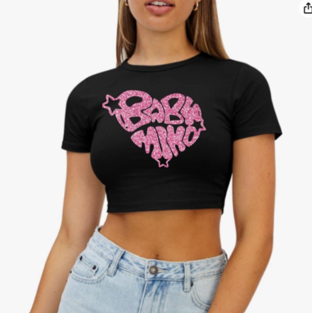 melt the lady kitty cropped tops white