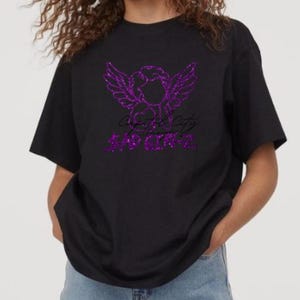 Junior H Sad Girlz Tour Purple Glitter Shirt, Mexican Corridos Tumbados, Sad Boyz Merch, Street Apparel Limited Edition Unisex Shirt