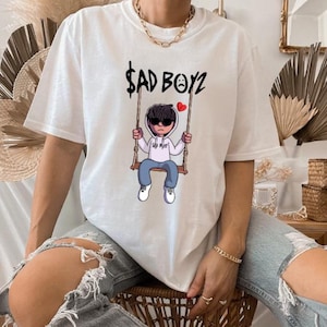 Junior H Shirt, Junior H Fans Graphic Tee, Mexican Corridos Tumbados Shirt, Sad Boyz Shirt, Corridos Tumbados Merch, Junior H Fan Gift