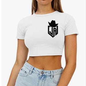Julion Alvarez Black Glitter Tour 2025 Crop Top,Rey De Reina, Regalo De Dios, Nortena Banda Crop Top, Julion Alvarez Corridos