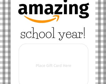 Amazon Teacher-cadeaukaarthouder