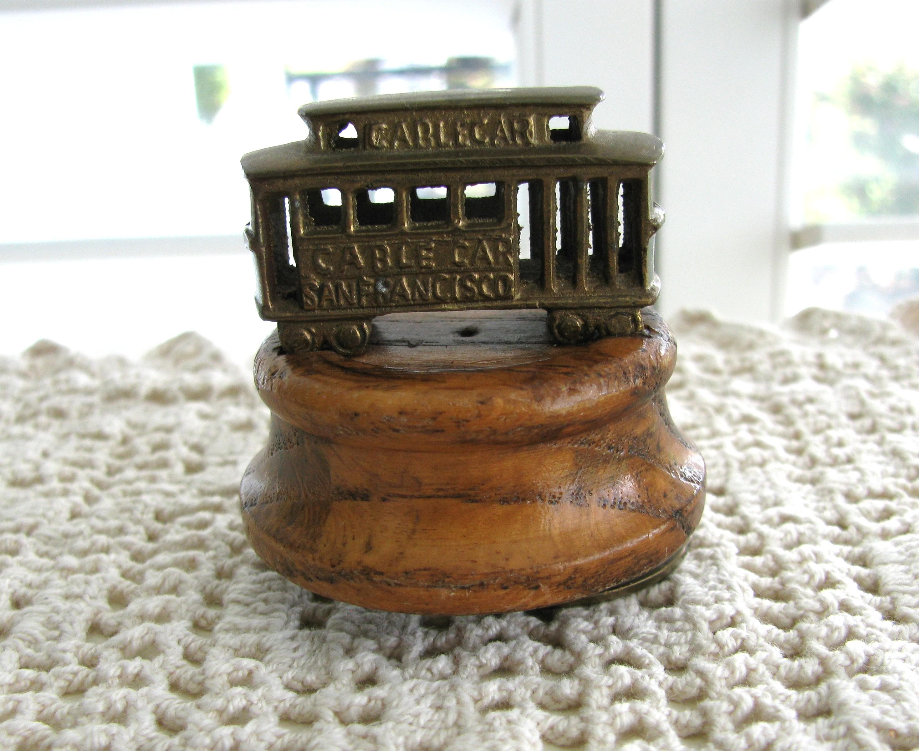 Miniature San Francisco Cable Car - Etsy