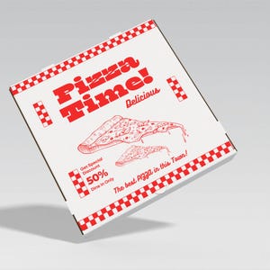 Custom Printed 14&quot; Pizza Boxes: Branded Restaurant Packaging