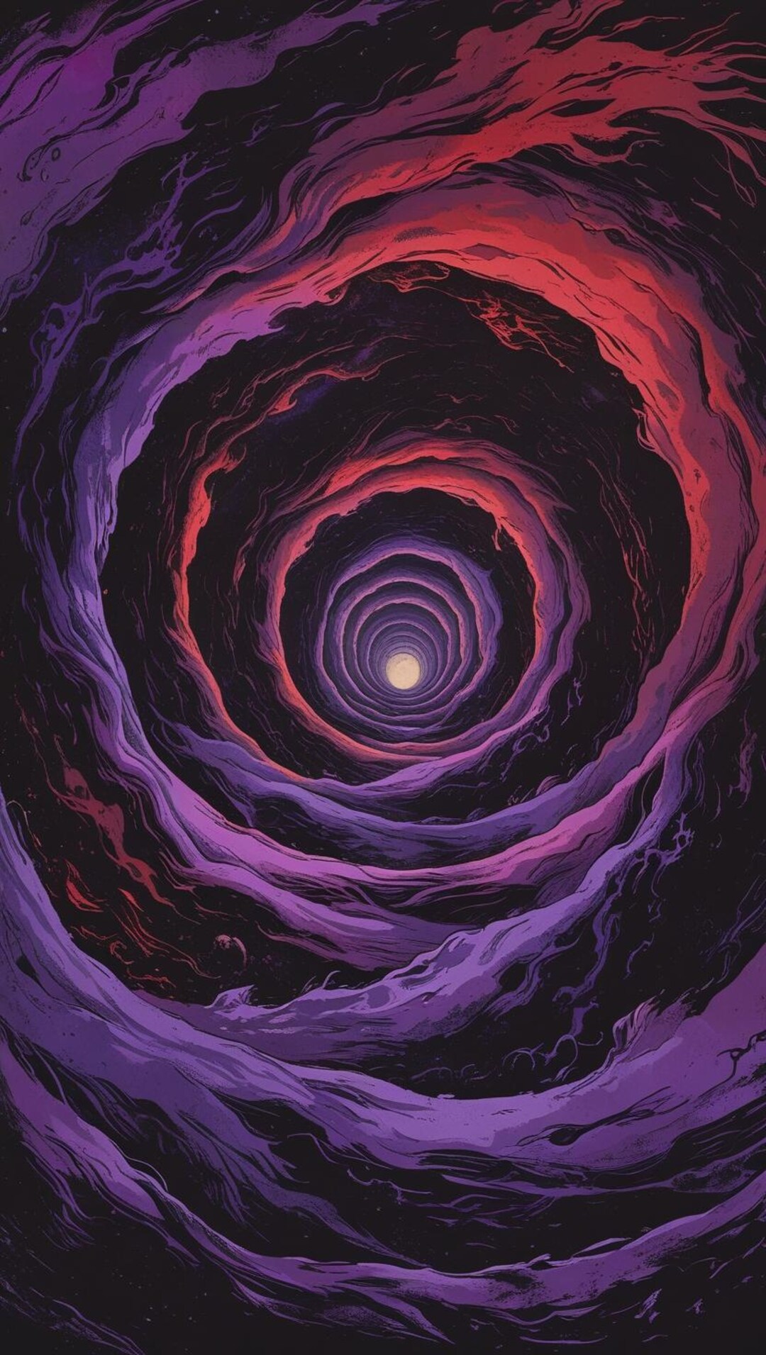 Dark Vortex Digital Art Wallpaper - Etsy