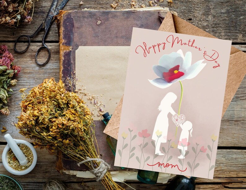 Mothers Day Gift Printable Card E Cards for Mothers Day Etsy