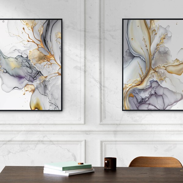 Liquid Wall Art Etsy