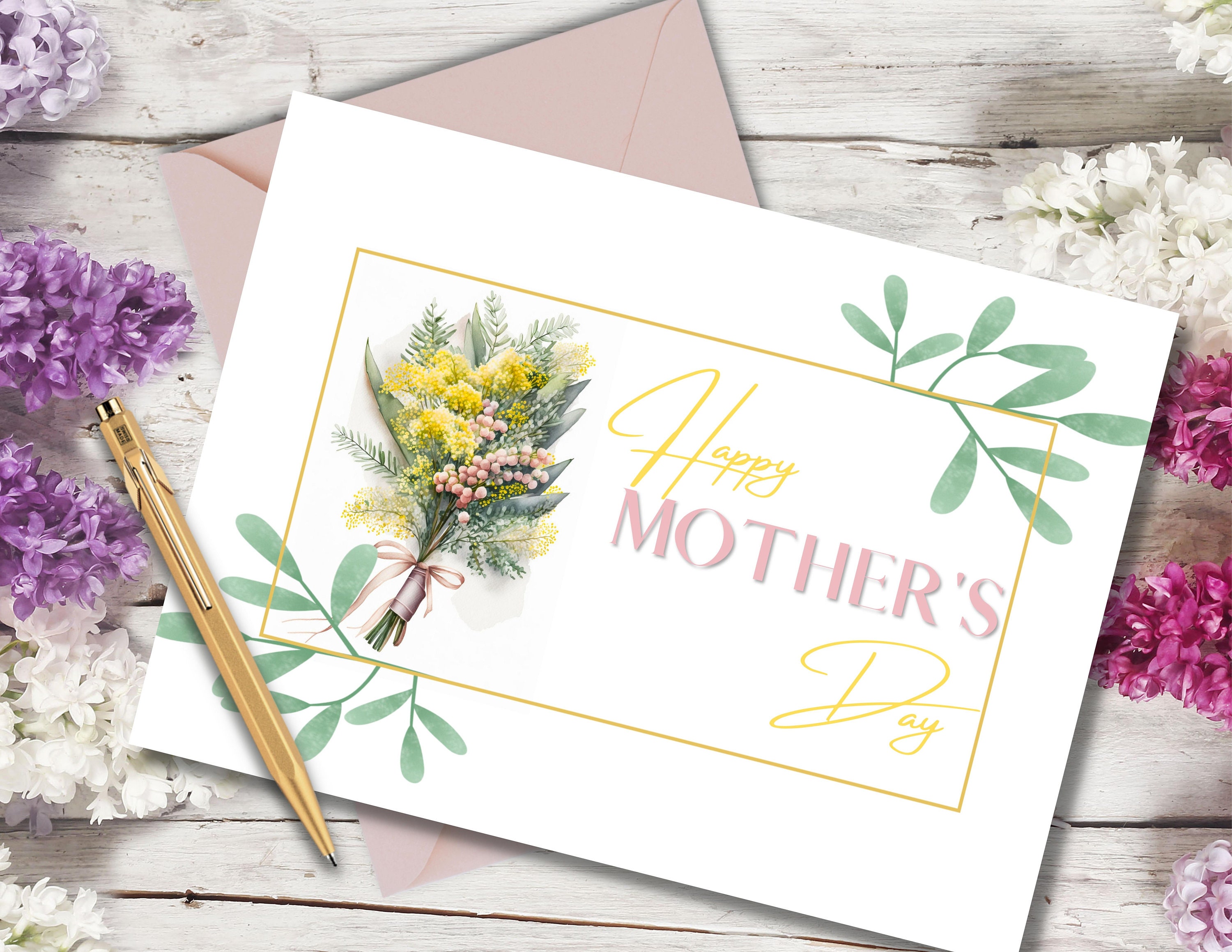 Mothers Day Gift Printable Card E Cards for Mothers Day Etsy