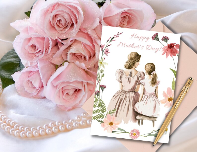 Mothers Day Gift Printable Card E Cards for Mothers Day Etsy