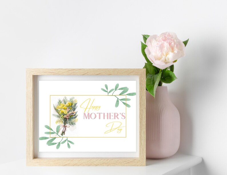 Mothers Day Gift Printable Card E Cards for Mothers Day Etsy