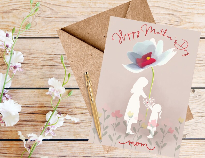 Mothers Day Gift Printable Card E Cards for Mothers Day Etsy