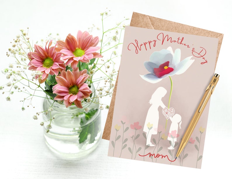 Mothers Day Gift Printable Card E Cards for Mothers Day Etsy
