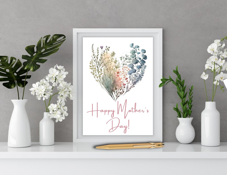 Mothers Day Gift Printable Card E Cards for Mothers Day Etsy