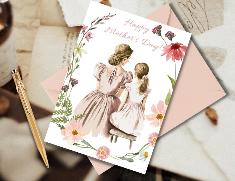 Mothers Day Gift Printable Card E Cards for Mothers Day Etsy