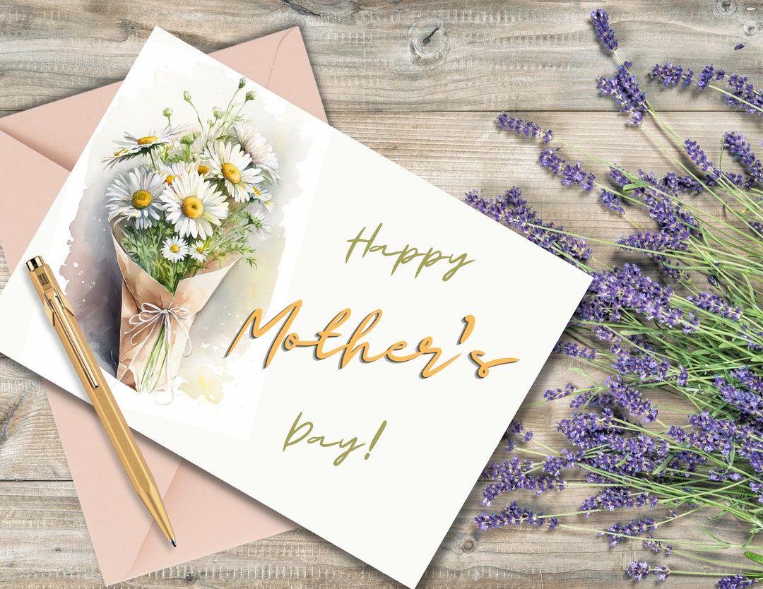 Mothers Day Gift Printable Card E Cards for Mothers Day Etsy