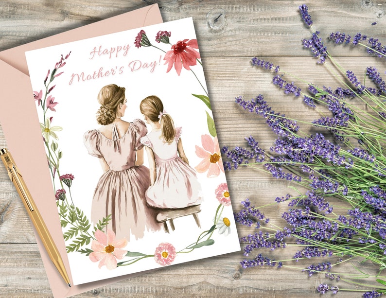 Mothers Day Gift Printable Card E Cards for Mothers Day Etsy
