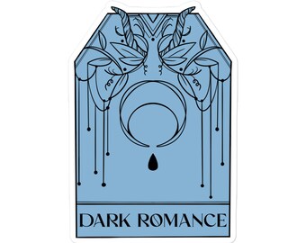 Pegatina del Tarot del Lector Romance Oscuro