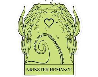 Pegatina del Tarot del Lector Monster Romance