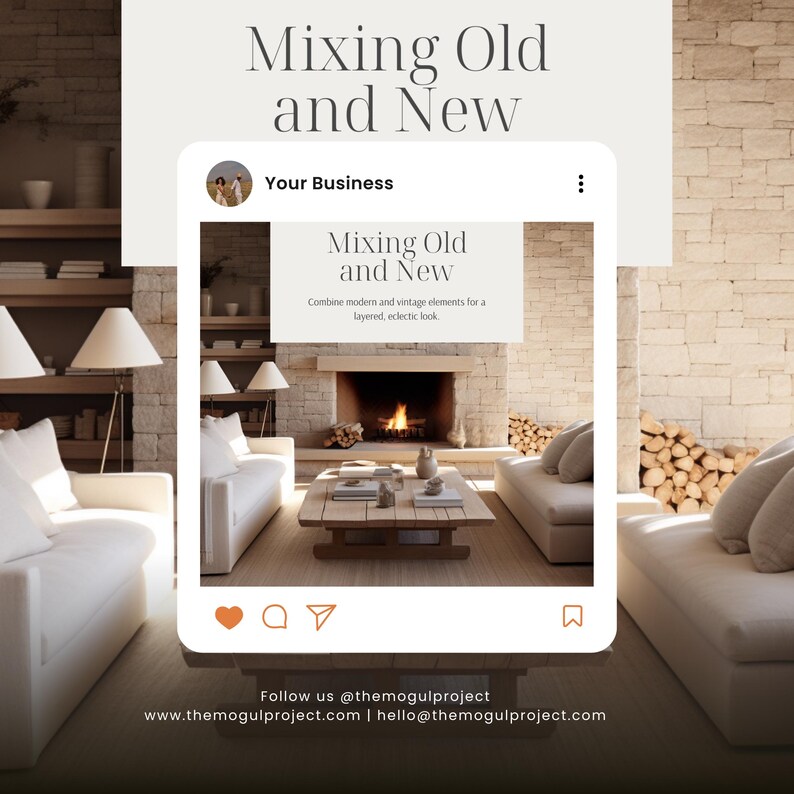 Interior Designer Instagram Templates | Home Decor Social Media Posts ...