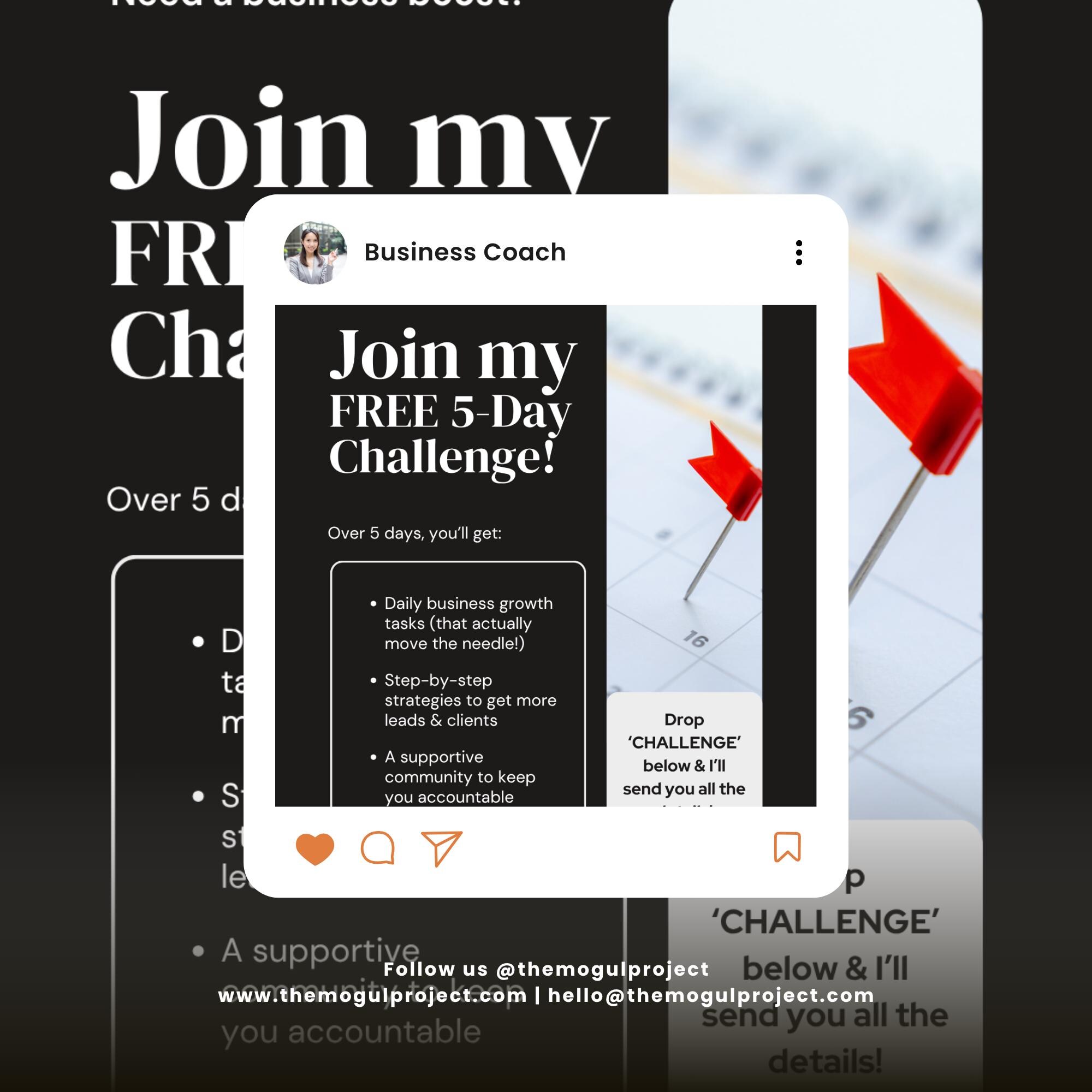 Business Coach Instagram Templates | Coaching Social Media Posts ...