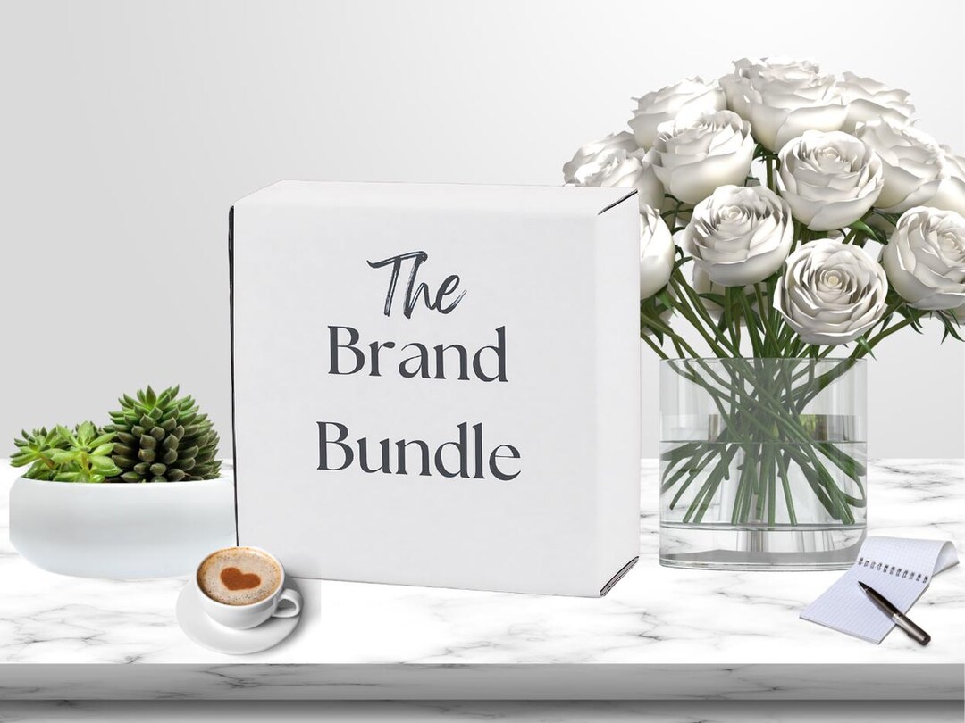 Branding Templates Bundle Canva | Small Business Brand Kit Editable - Etsy