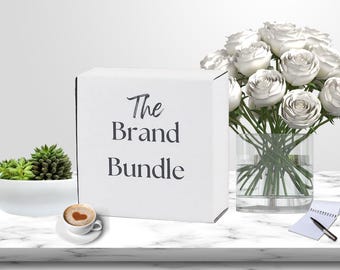 Branding Templates Bundle Canva | Small Business Brand Kit Editable