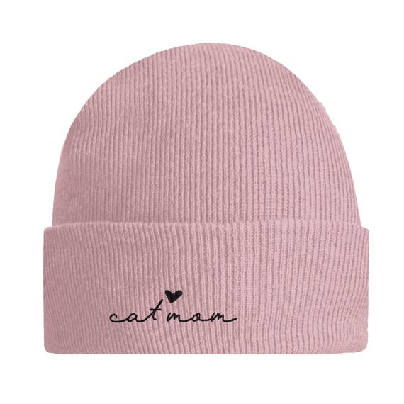 Cat Ear Beanie For Women - Cute Winter Hat, Gifts For Cat Lovers, Mom & Teen Girls - Grey At Women's Clothing Store