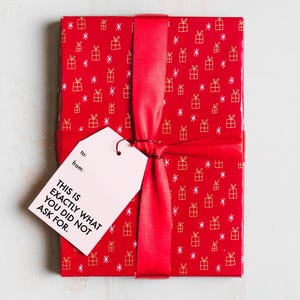 10 gift tags / digital product printable gift tag funny christmas gift instant download tags merry christmas frohe weihnachten to print