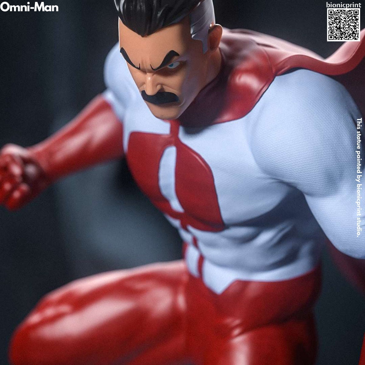 Omniman Hand Painted Collectible Figure Custom Work Etsy Australia