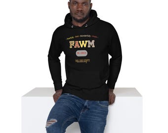 Fearfully Made Hoodie | Inspirational Varsity Hoodie | Worth & Identity Gift