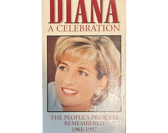 Diana: A Celebration 1997 VHS Tape
