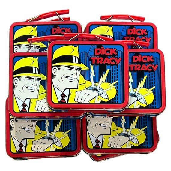 Dick Tracy 1998 Metal/Tin Box Bundle