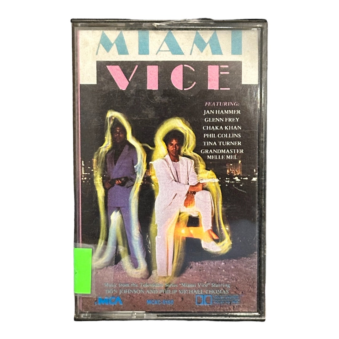 Miami Vice Cassette Tape Etsy