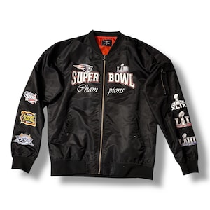 Men’s Asstseries New England Patriots 6 Times Super Bowl Champions Jacket