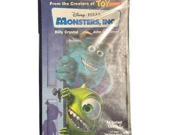 Monsters, Inc. Clamshell Case VHS Tape