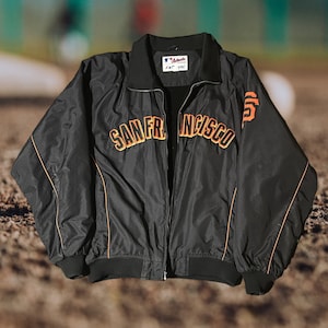 Majestic San Francisco ジャケット M San Francisco Giants Majestic Jacket Mens Size Large Gray