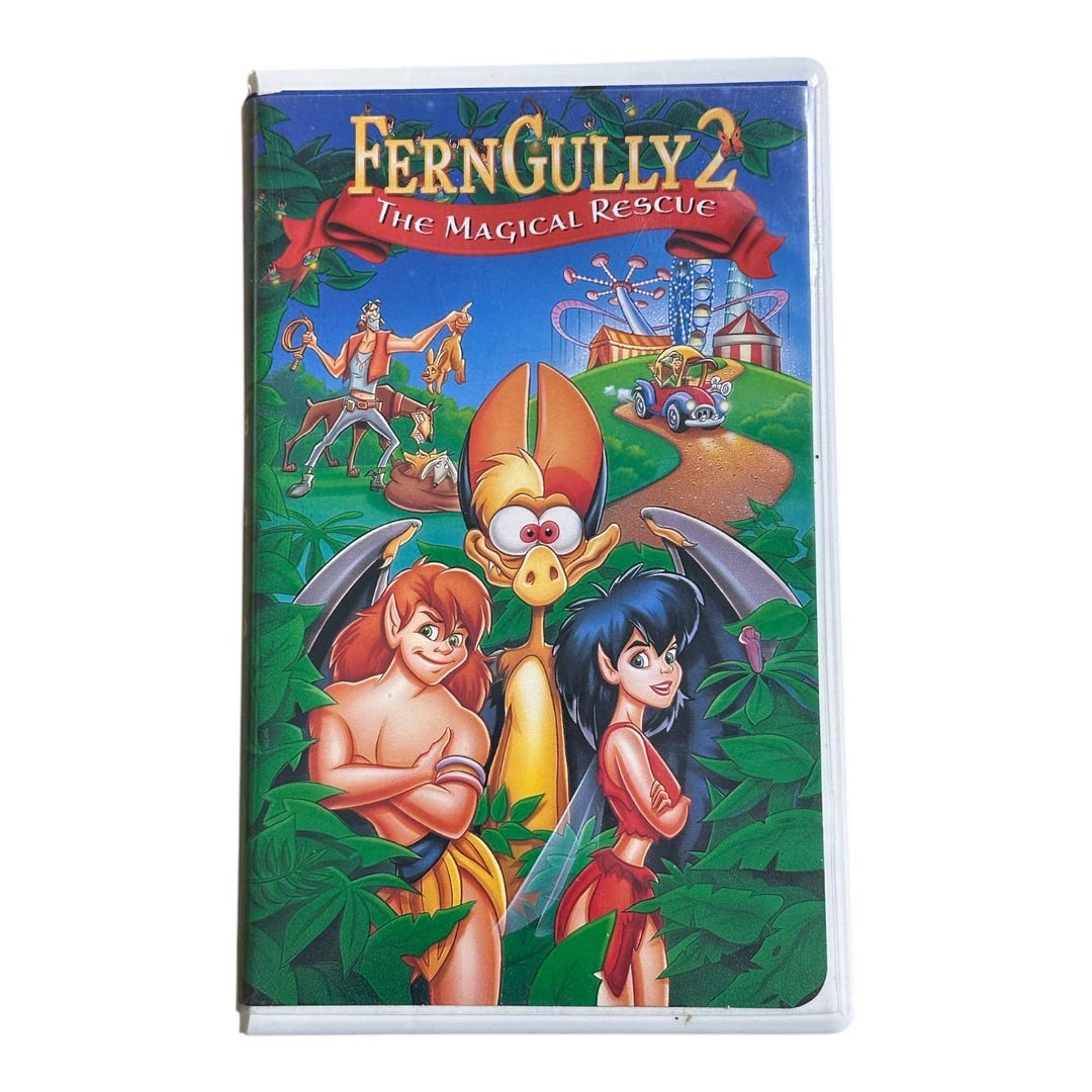 Ferngully 2: the Magical Rescue Clamshell Case VHS Tape - Etsy