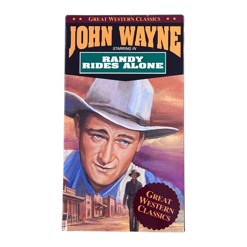 Randy Rides Alone VHS Tape - Etsy