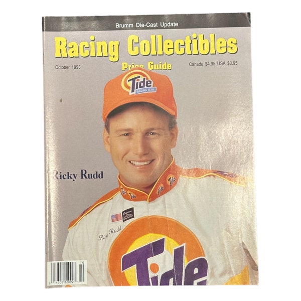 Racing Collectibles October 1993 Price Guide Magazine