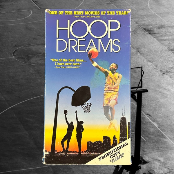 Hoop Dreams 1994 VHS Tape